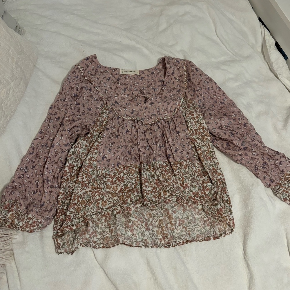 Xs lucky brand blouse
